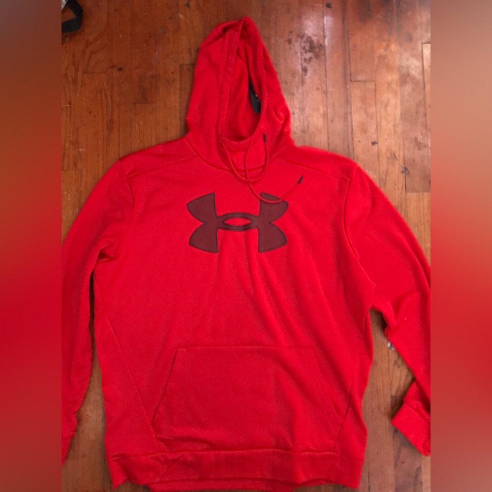red under armour hoodie